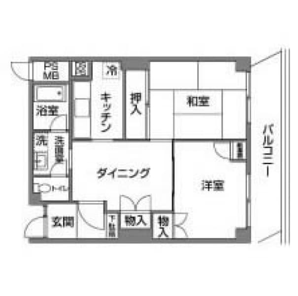 施工前間取り図